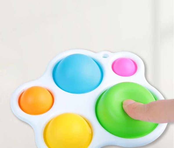 Fidget Toys - Fidget Leksak - Pop Färgade Bubblor