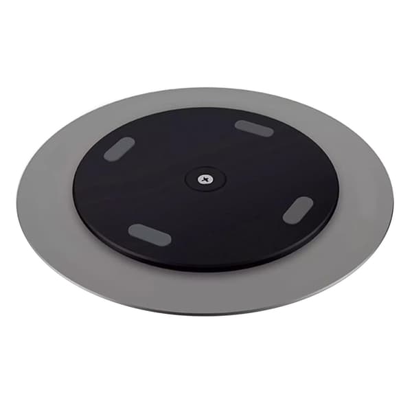 360° Rotating Screen Stand: Easy to Clean, Water-Resistant Silver