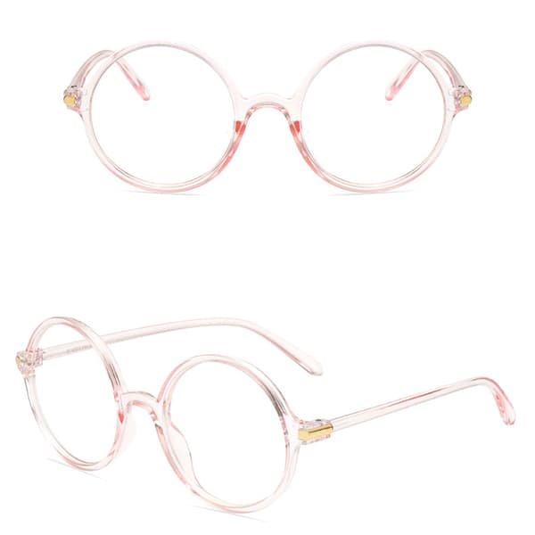 Eleganta Retro Anti-Blått Ljus Glasögon Grå Grå