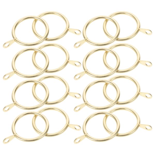 30 st Metallöljetter Ringar För Gardiner Draperikrokar 30 mm Innerdiameter 2x