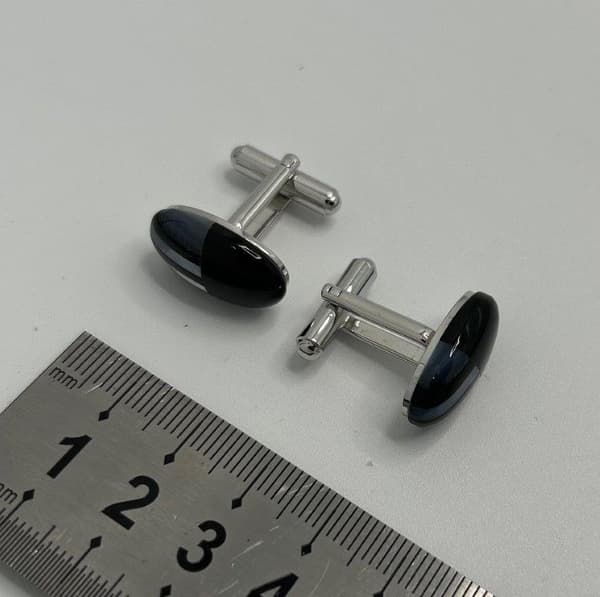 Manschettknappar Silver