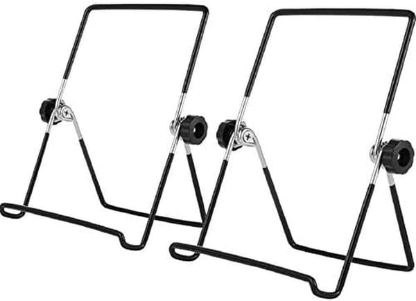 3-pack Justerbara Vikbara Tallriks- och Bildramsställ Staffli Displayhållare