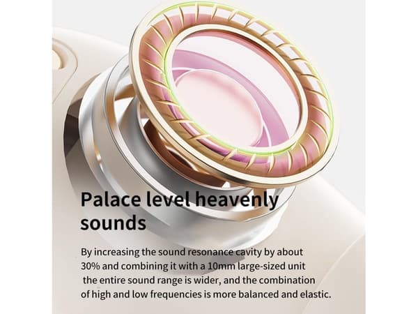 Sleep Earbuds Bluetooth 5.3 Noise Cancelling True Wireless Suitable for Side Sleepers White YEMAESRE