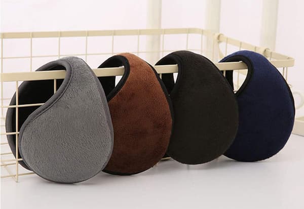 1-pack Unisex Öronmuffar - Varma Vinteröronvärmare, Svart/Grå/Kaffe/Marinblå