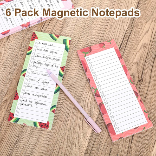 3-pack Magnetisk InkÃ¶pslista fÃ¶r KylskÃ¥p