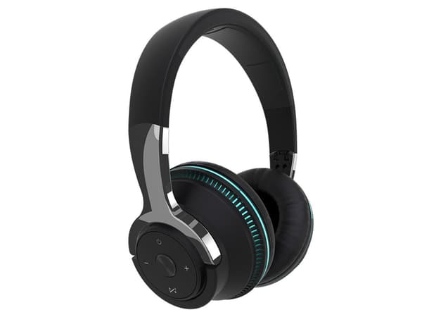H2 Over-Ear Bluetooth Hörlurar Hopfällbara Hifi Stereo Hörlurar Svart