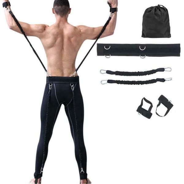 Home Workout Kit: Strength & Endurance with Bodyweight Black