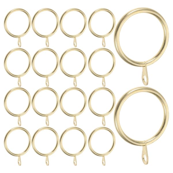 30 st Metallöljetter Ringar För Gardiner Draperikrokar 30 mm Innerdiameter 5x