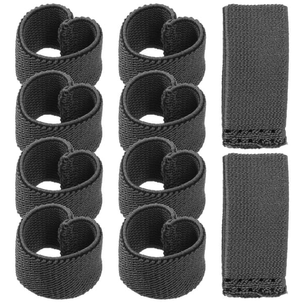 10 st Webbing Strap Retainers Bältesaccessoarer Ryggsäck Fästhakar