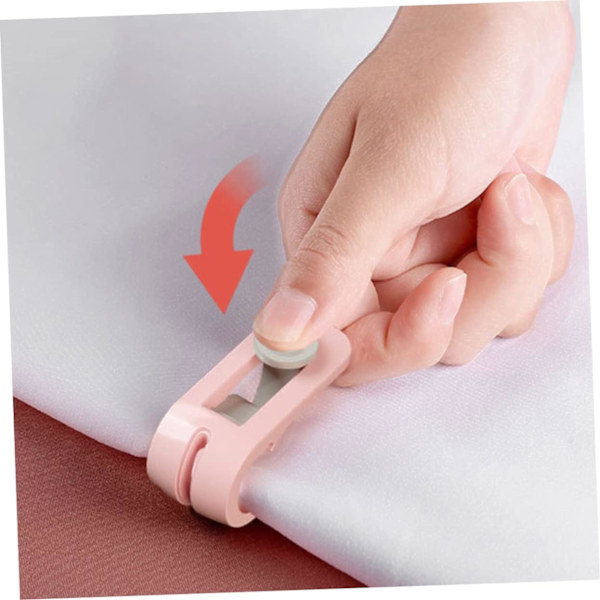 Hemtextilier, 12-pack, överdragshållare, lakanfäste, lakan N
