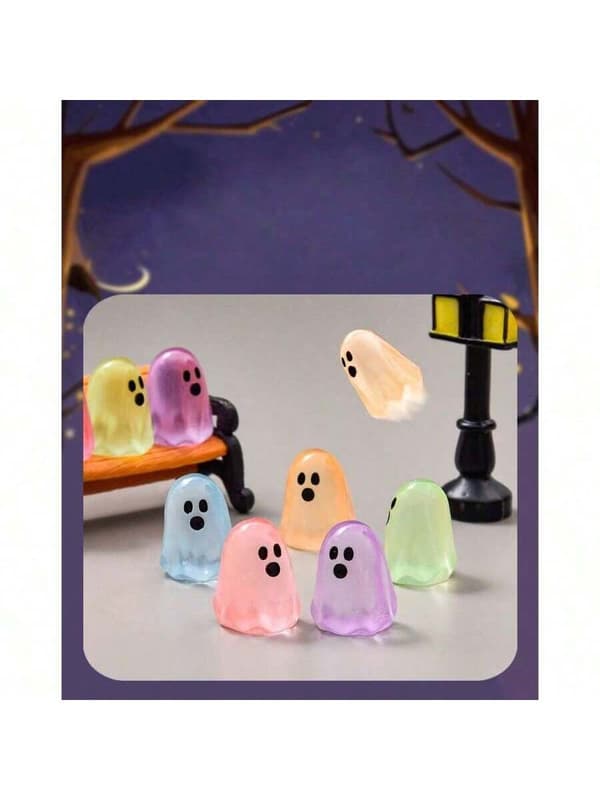 10st/20st/30st Halloween Spökdekoration, Multicolor Random 20PCS