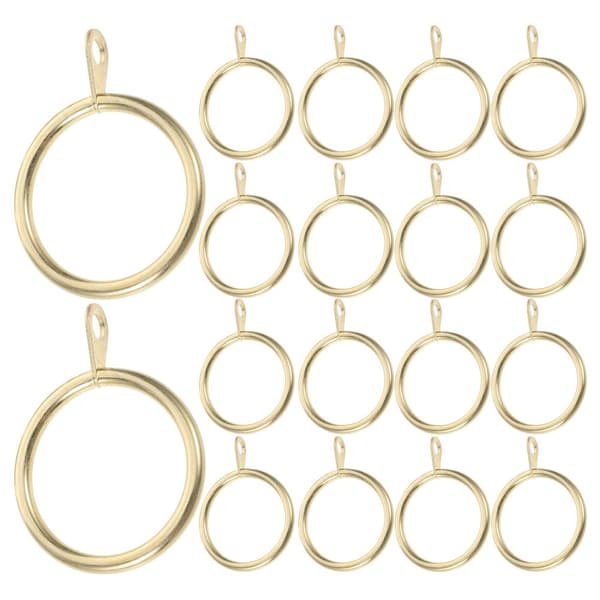30 st Metallöljetter Ringar För Gardiner Draperikrokar 30 mm Innerdiameter 5x
