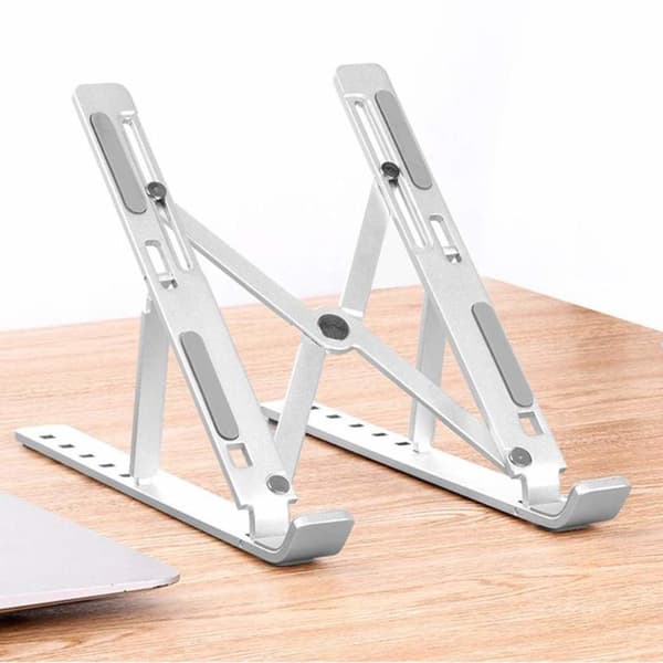 Justerbart laptopställ Silver