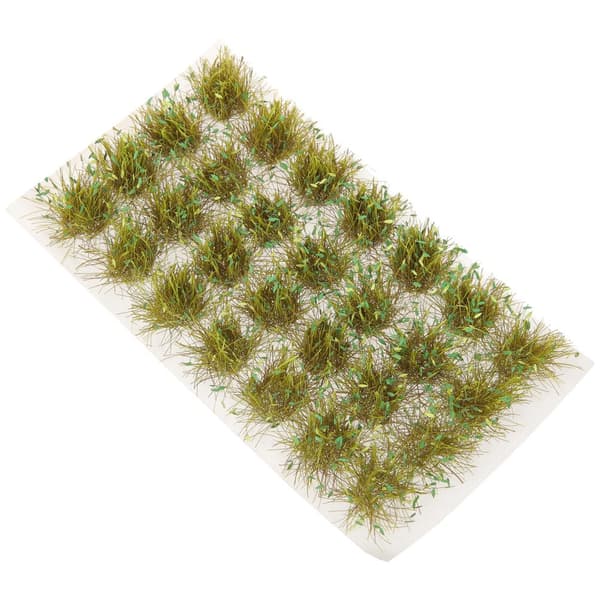3 st Modell Gräsmatta Miniatyr Bordslandskap Terräng Byggmaterial