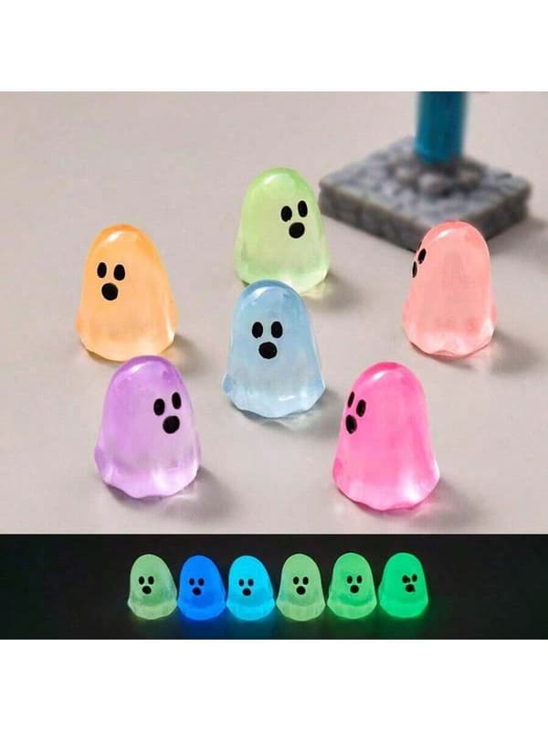 10st/20st/30st Halloween Spökdekoration, Multicolor Random 30PCS