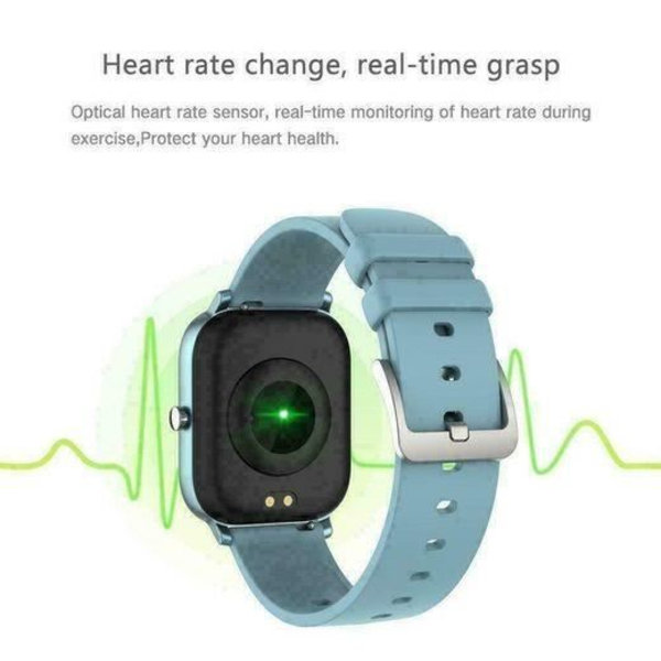 MAVURA GoSmartwatch Pro S9™ smartklocka Bluetooth fitness tracker fitnessarmband vattentät klocka herr & dam för Android och app