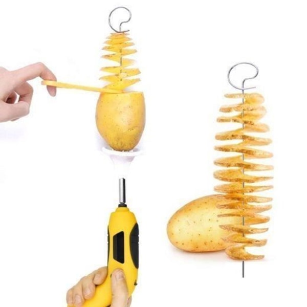 Spiralskærer - MAVURA - PotatoeTwist - Rustfrit stål - Køkkentilbehør - 75 g