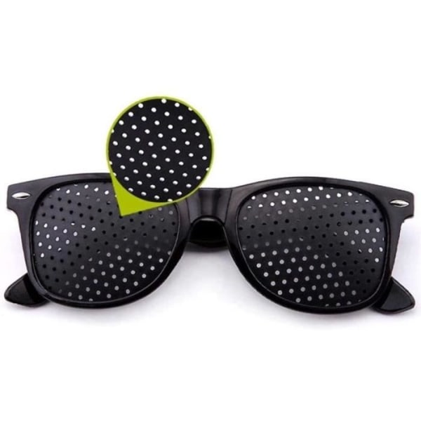 MAVURA Briller »Grid Glasses Hole Briller Grid Eye Training Relaxation Grid Glasses Black«