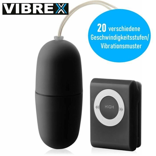 Oeuf Vibrant - iMe - ORIGINAL - Trådlös fjärrkontroll - 20 vibrationsnivåer - Vattentät
