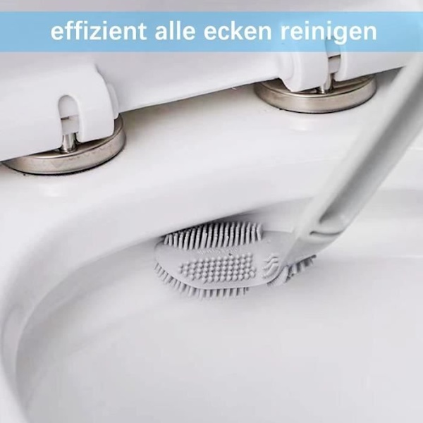 Toalettrengöringsborste »GolfBrush hygienisk gummitoalettborste toalettborste toalettborsteset d