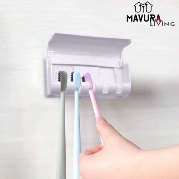 MAVURA tandborste »MAVURALiving tandkrämsdispenser automatisk tandkrämsdispenser automatisk tandkrämsdispenser
