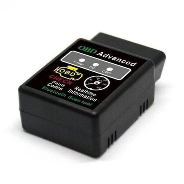 MAVURA "OBD2 Diagnostic Device Bluetooth Autoscan Depth Reader Automotive Diagnostic Device Adapter til Apple Ip Svart