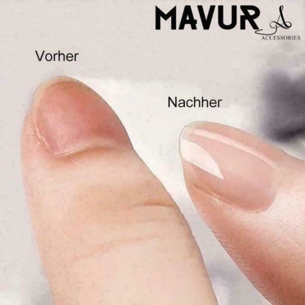 MAVURA Nagelfil i glas »MAVURTillbehör Nanokristallglasfil Professionell Nagelfil av glas Nagelfil