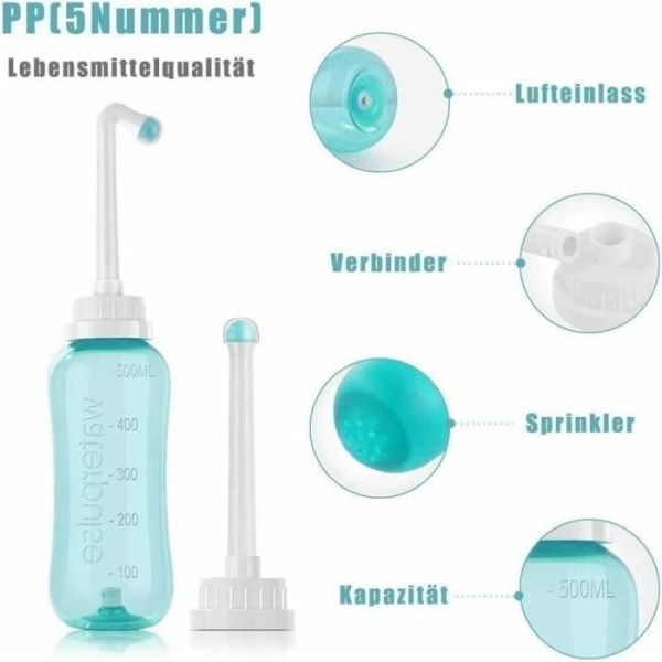 MAVURA Mobil Bidet »SLWY Bärbar Premium Mobil Bidet Rumpa Dusch Rumpa Dusch Anal Dusch Intim Dusch Hemorrojder Kolon Irritab