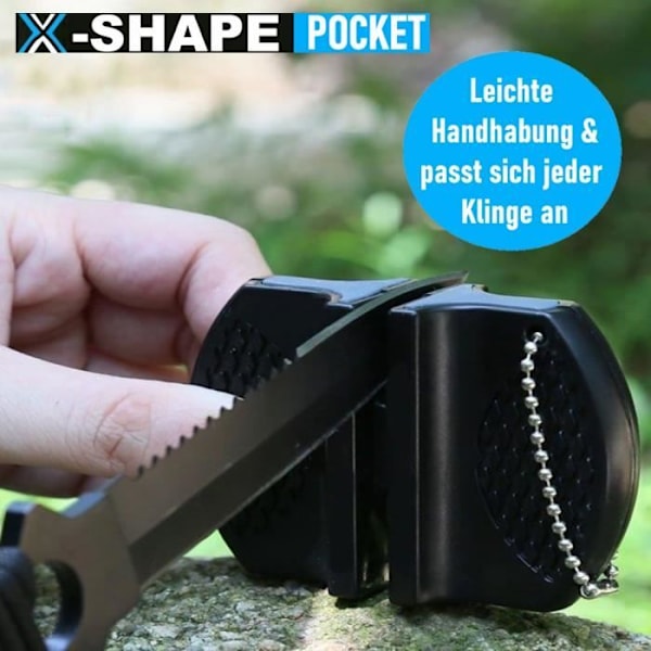 Knivslipare - MAVURA - X-SHAPE - Professionell slipning - Portabel - X-Cross-teknologi