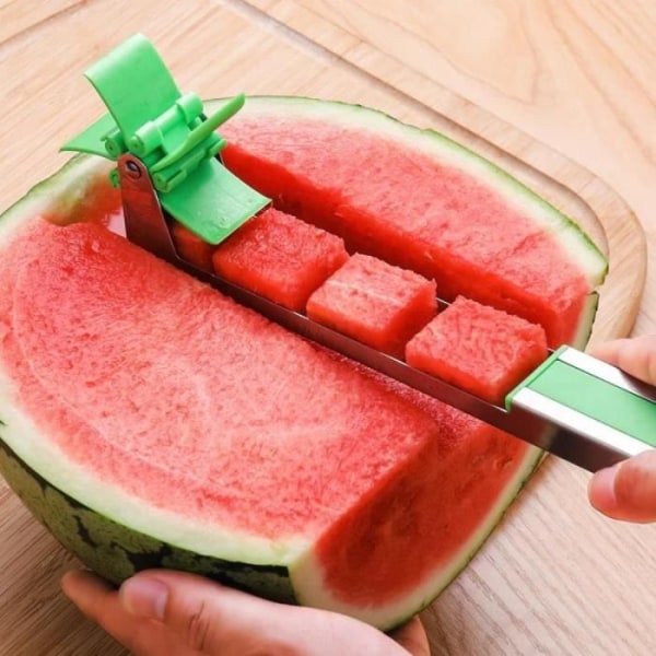 MAVURA » Melonfruktskärare vattenmelonskivare melonskärare melonkniv fruktkniv vattenmelonskivare e