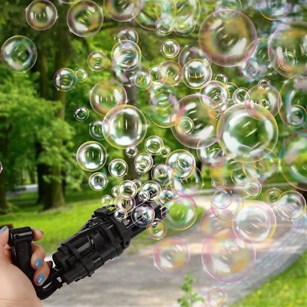 MAVURA bubbelpistol »MiniBubbleGun bubbelmaskin bubbelpistol Mini Gun svart«