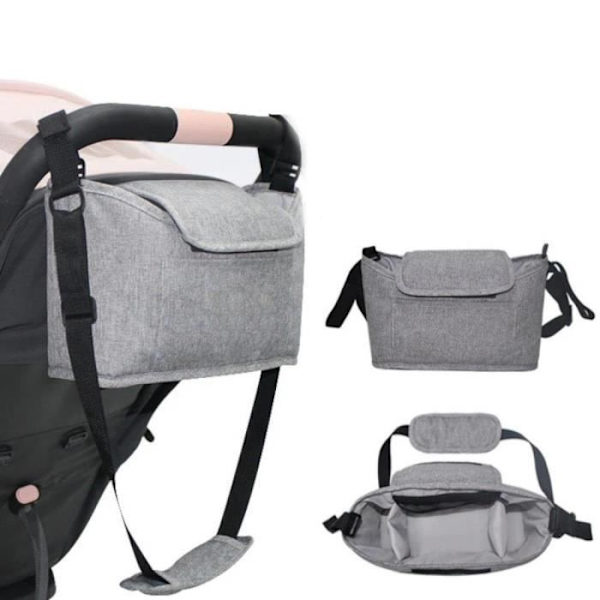 MAVURA barnvagnsväska » MOMMYBAG barnvagnsväska buggy stroller organizer babyväska flaskhållare dryckeshållare väska