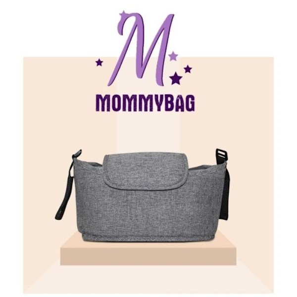 MAVURA barnvagnsväska » MOMMYBAG barnvagnsväska buggy stroller organizer babyväska flaskhållare dryckeshållare väska