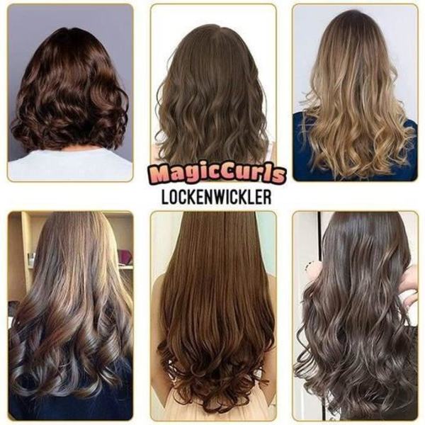 MAVURA Curlers »MAVURTilbehør MagicCurls Spiral Curls Hår Curlers Sæt Spiral Curls Roller Curler Rollers Papilotten Papilott