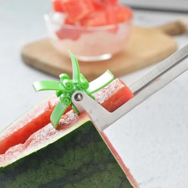 MAVURA » Melonfruktskärare vattenmelonskivare melonskärare melonkniv fruktkniv vattenmelonskivare e
