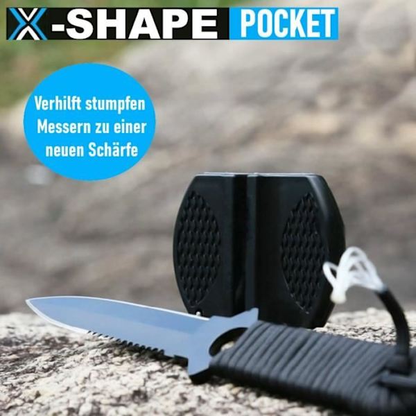 Knivslipare - MAVURA - X-SHAPE - Professionell slipning - Portabel - X-Cross-teknologi