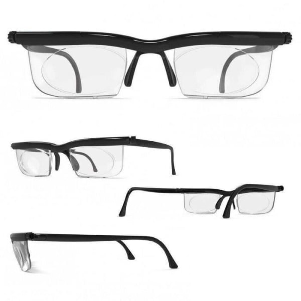 MAVURA glasögon » FOKUS™ glasögon individuellt justerbara -6 till +3 dioptrier Ad justerbara läsglasögon Lins Justerbar lins