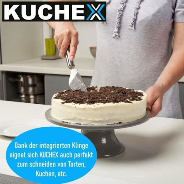 MAVURA tårtkniv "KUCHEX cake lifter cake lifter rostfri tårtkniv", tårtskärare pizza tårtskyffel