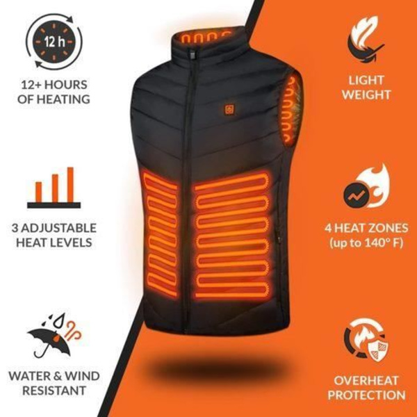 MAVURA All Weather Jacka » Scorched™ Premium Uppvärmd Jacka, Uppvärmd Väst, Uppvärmd Väst, Jacka, Vinterjacka, Uppvärmd Väst