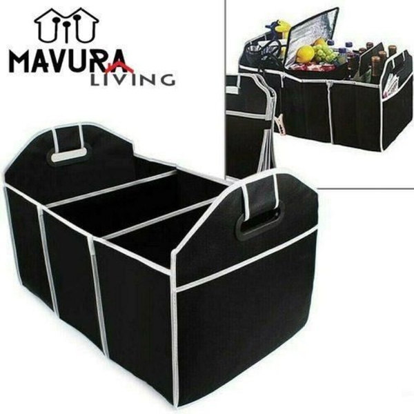 MAVURA Organizer »MAVURALiving trunk organizer bil koffertväska förvaringsbox väska hopfällbar trunk box pro väska
