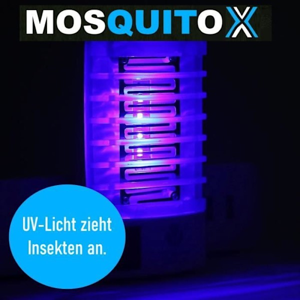 Insektsfälla - DIVERSE - MAVURA - UV-reflektorlampa - 1,5 W - Lämplig för upp till 30 m²