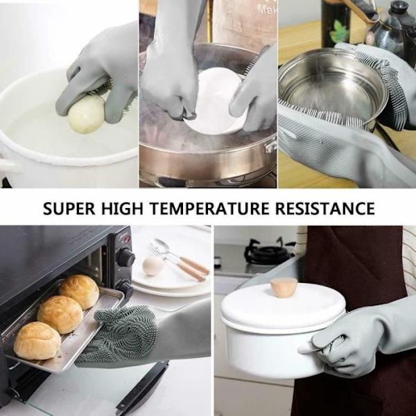 MAVURA Värmeskyddshandskar »Magic Silicone Gloves Gummi Diskmaskinshandskar Rengöringshandskar«