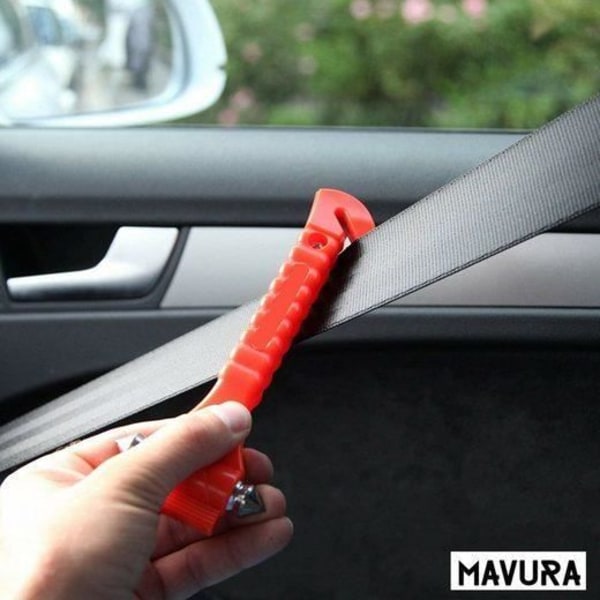 MAVURA Multihammer - DIVERSE - Biltilbehør - Integreret seleklipper - Sæt med 2 stk.