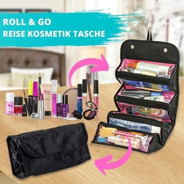 MAVURA necessär »vikbar sminkväska Roll&Go sminkväska necessär necessär necessär