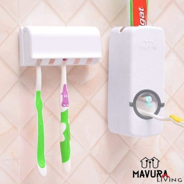 MAVURA tandborste »MAVURALiving tandkrämsdispenser automatisk tandkrämsdispenser automatisk tandkrämsdispenser