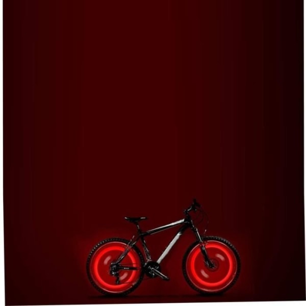 MAVURA cykelljus »POWERLIGHTS cykelekrar LED-belysning ekerljus«, hjulbelysning, fälgbelysning, ljus, lampa