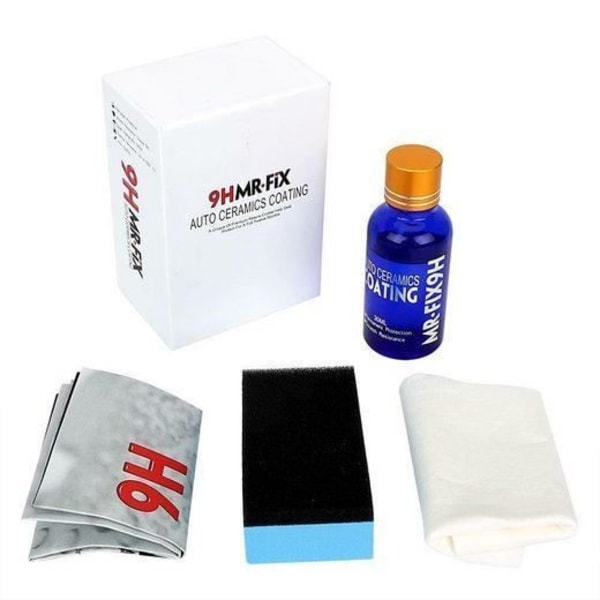 MAVURA Renoveringssats »MR FIX 9H Beläggning Keramisk tätningsset Keramisk biltätning Biltätning Keramisk vaxpolering 30ml«