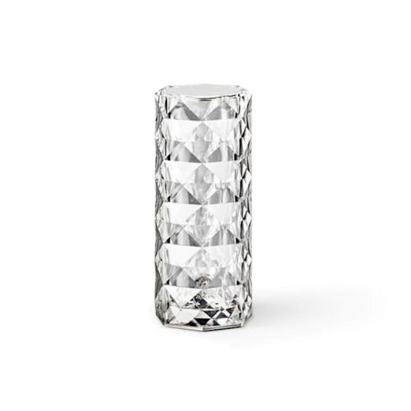MAVURA LED bordlampe - DiamondRose Crystal - 16 farver - natlys - lampe 16 färger