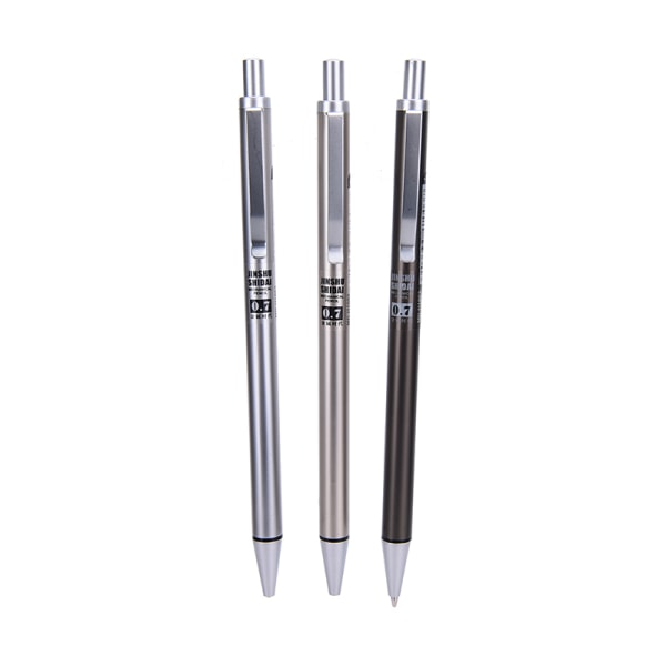 0,7 mm Järnmetall Mekanisk automatisk penna för att skriva Drawin