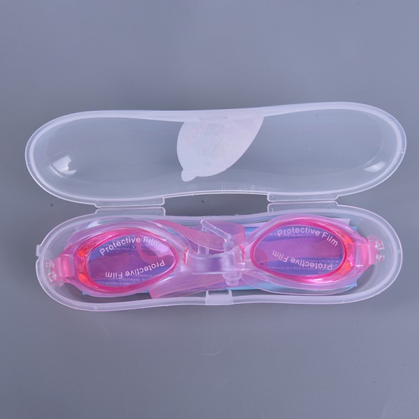 Professionella simglasögon Anti-dimma vattentäta glasögon för barn Pink 1 pcs